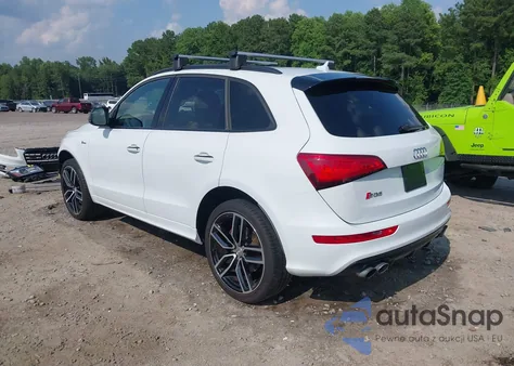 2017 Audi Sq5 3.0T Premium Plus z USA, uszkodzony, nr VIN WA1CCAFP1HA076275